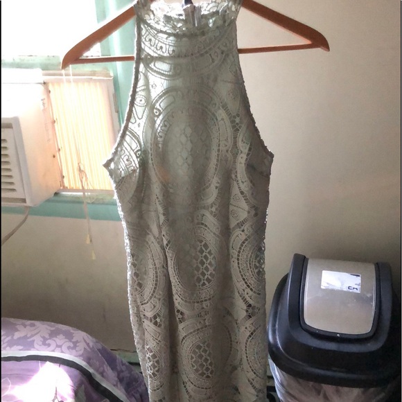 Olive green dress - Picture 2 of 8